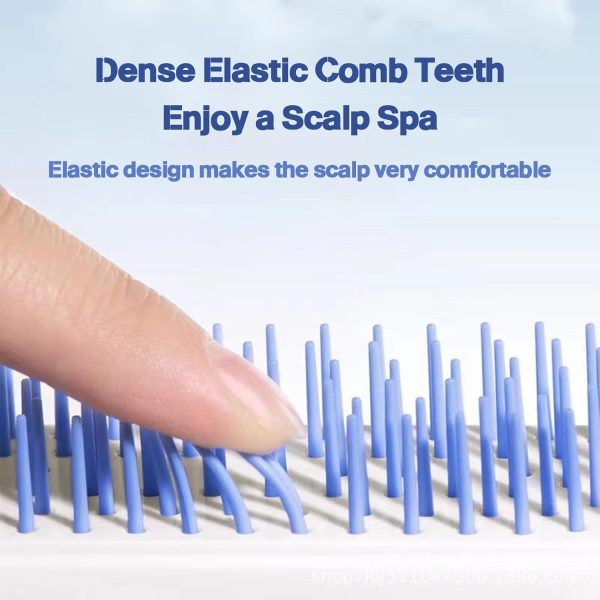 Self Cleaning Hair Brush, One-click Cleaning Telescopic Hair Comb –