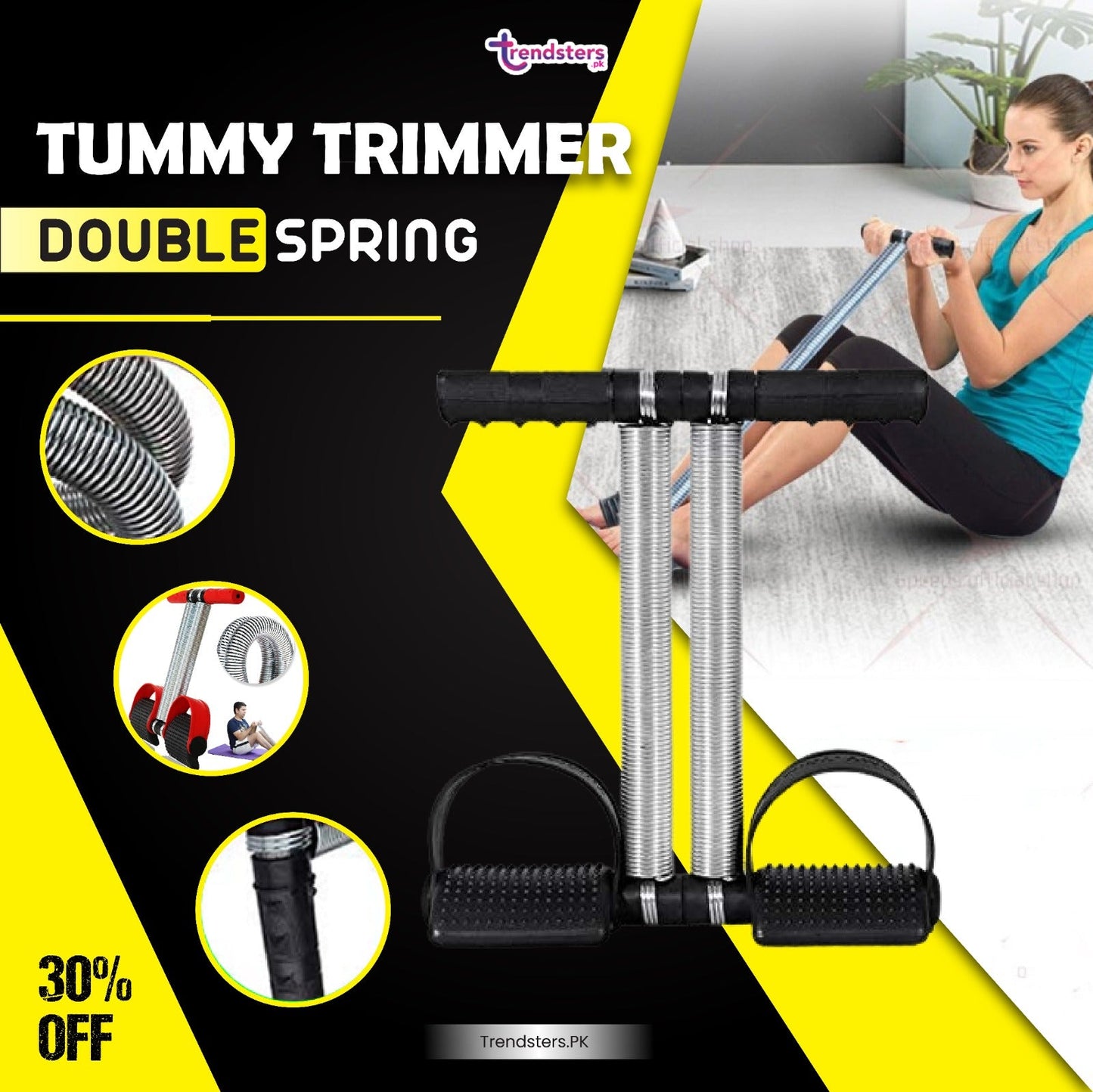 Tummy Trimmer Double Spring