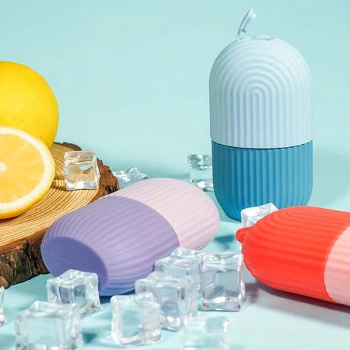 Ice Facial Roller Skin Care Beauty Lifting Contouring Tools Ice Cube Trays Ice Globe Balls Face Massager Skin Care Tool