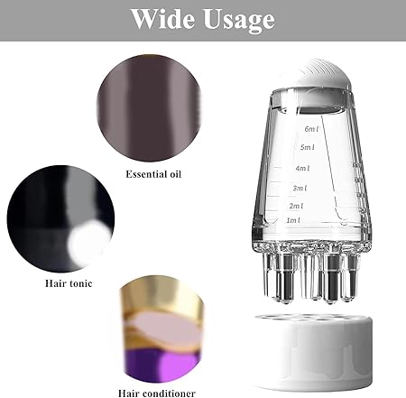 Hair Oil Applicator,Scalp Massager Applicator