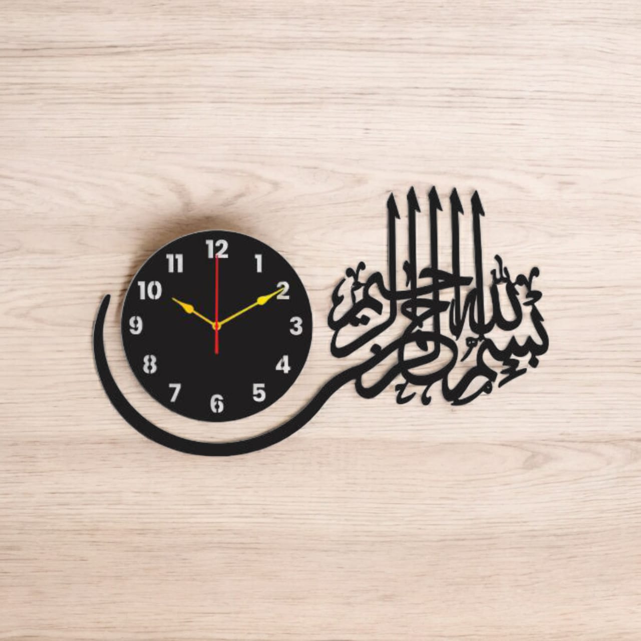 Wooden Wall Clock-3D Watch DIY Design Decoration Birds Numeral Quartz For Home Décor Living Room And Offices And For Gifts